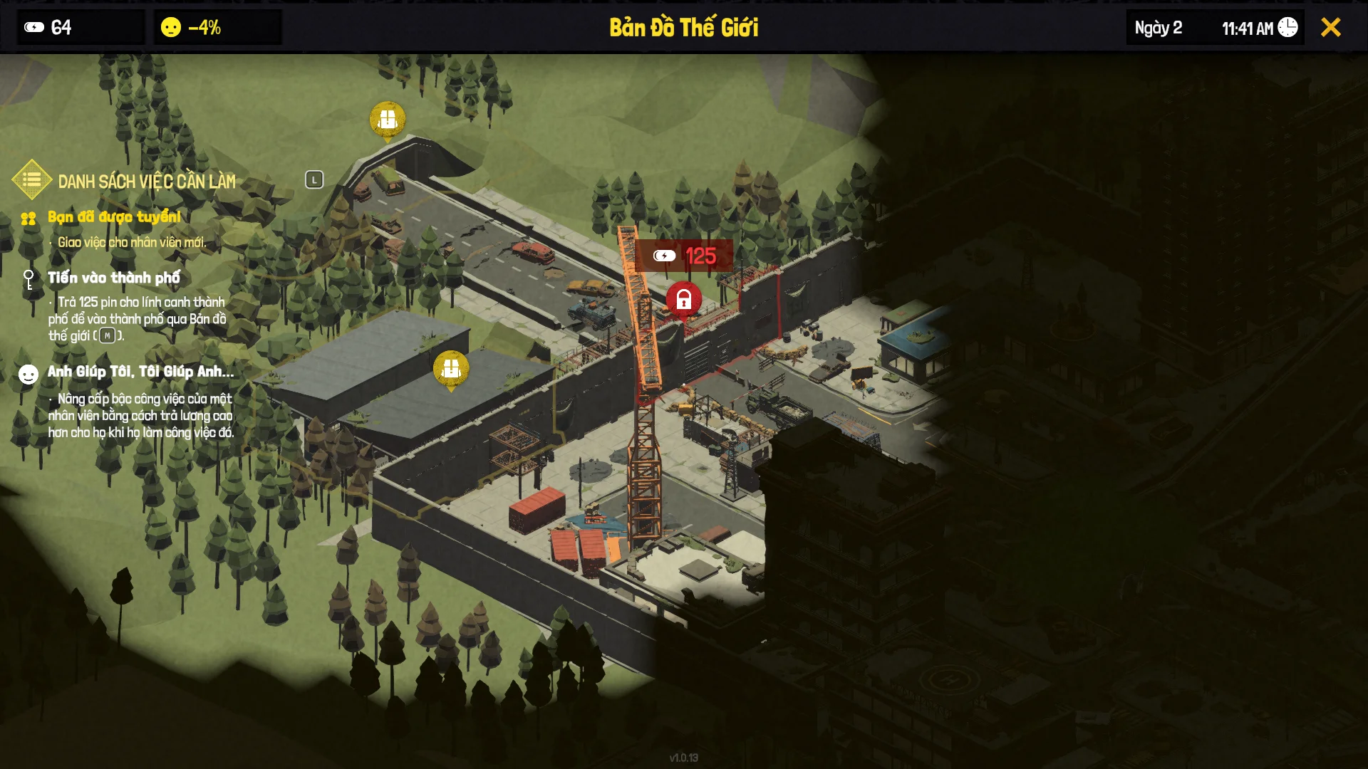 the walking trade